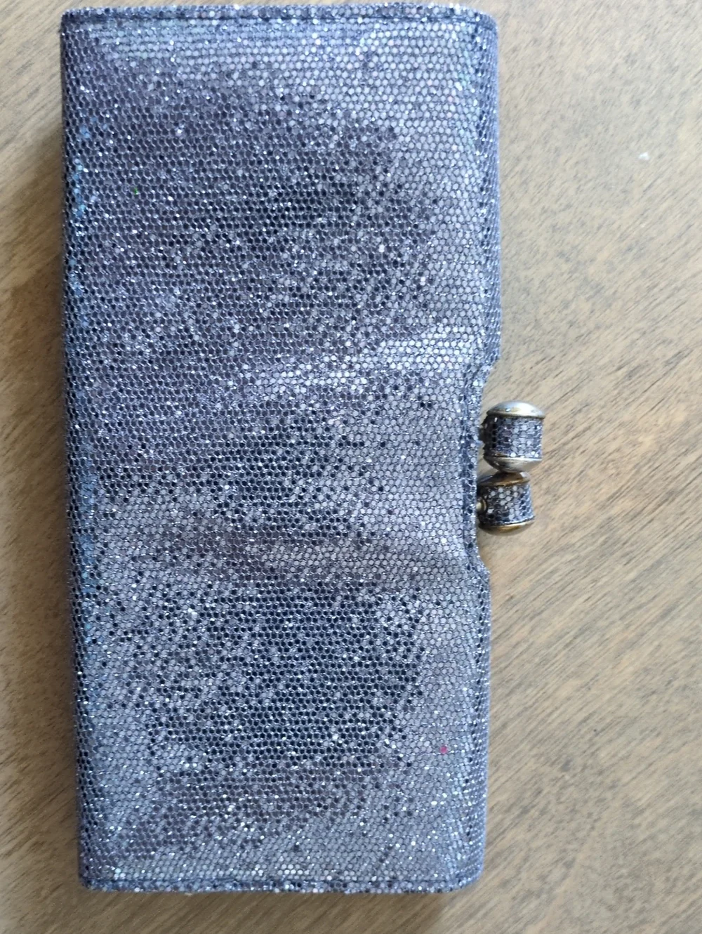 Classic Metallic Purple/Grey Sparkle Wallet